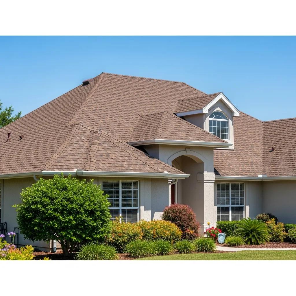 Residential Minneapolis home with a newly installed asphalt shingle roof