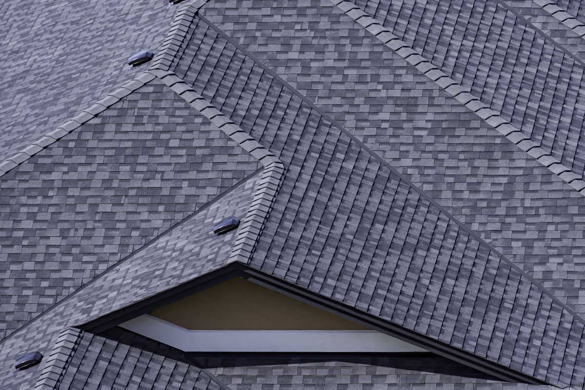 newly constructed low slope roof, Shoreview